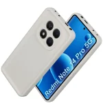 Etui do Xiaomi Redmi Note 14 Pro 5G / Pro+ Plus 5G białe wzmacniane silikonowe