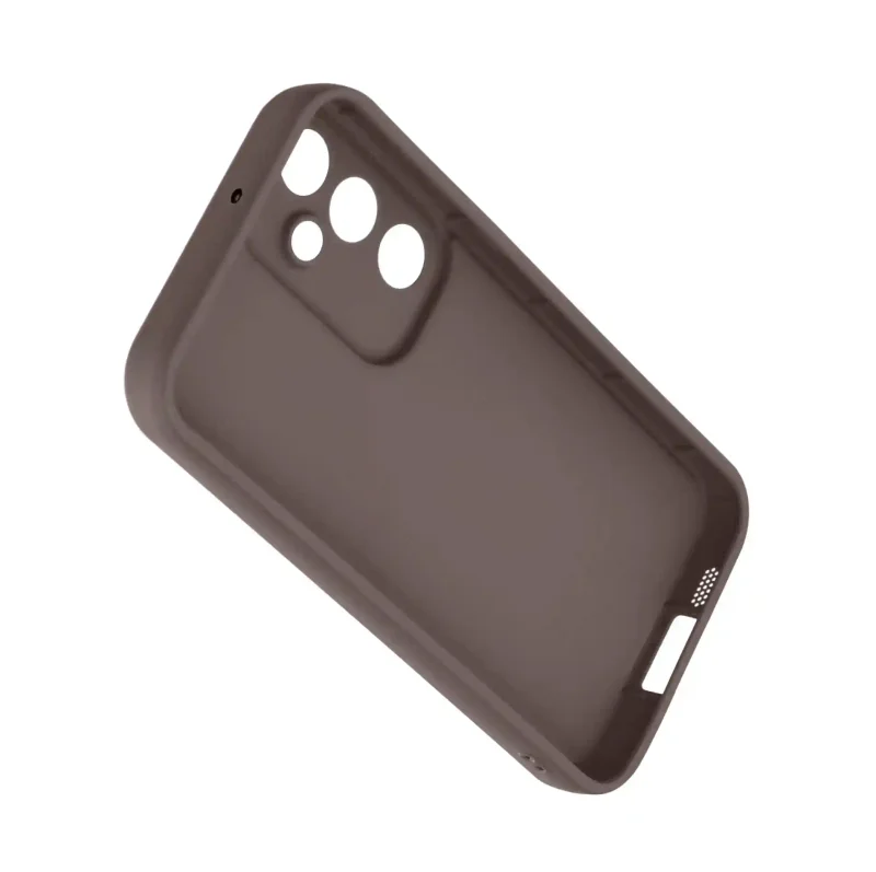 etui-do-samsung-galaxy-s25-brazowe-wzmacniane-silikonowe-ze-szklem