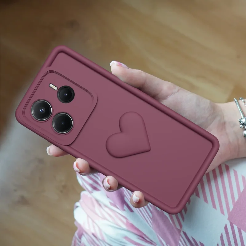 etui-do-xiaomi-redmi-note-14-5g-silikonowe-serce-burgundowe-ze-szklem