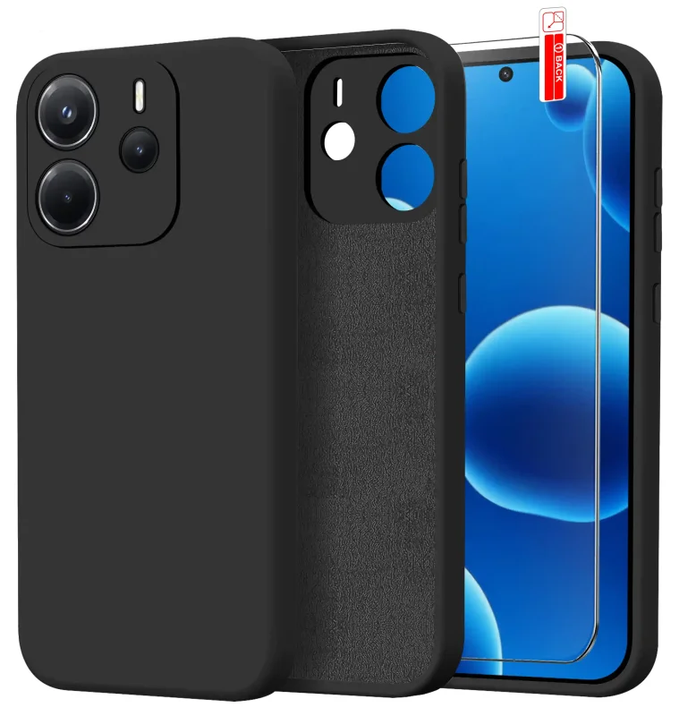 etui-do-xiaomi-redmi-note-14-5g-czarne-silikonowe-ze-szklem