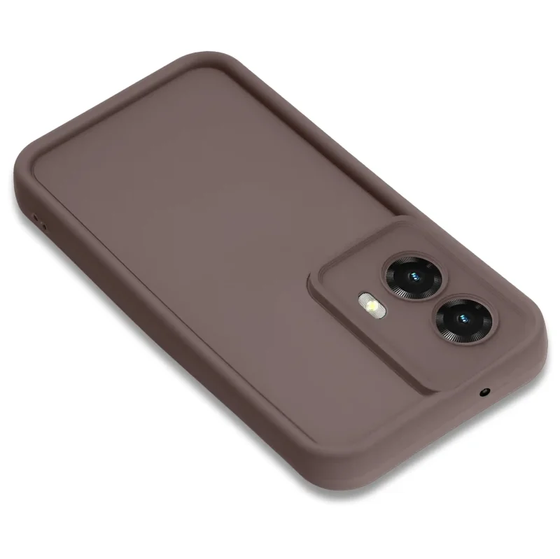 etui-do-motorola-moto-g85-5g-brazowe-wzmacniane-silikonowe