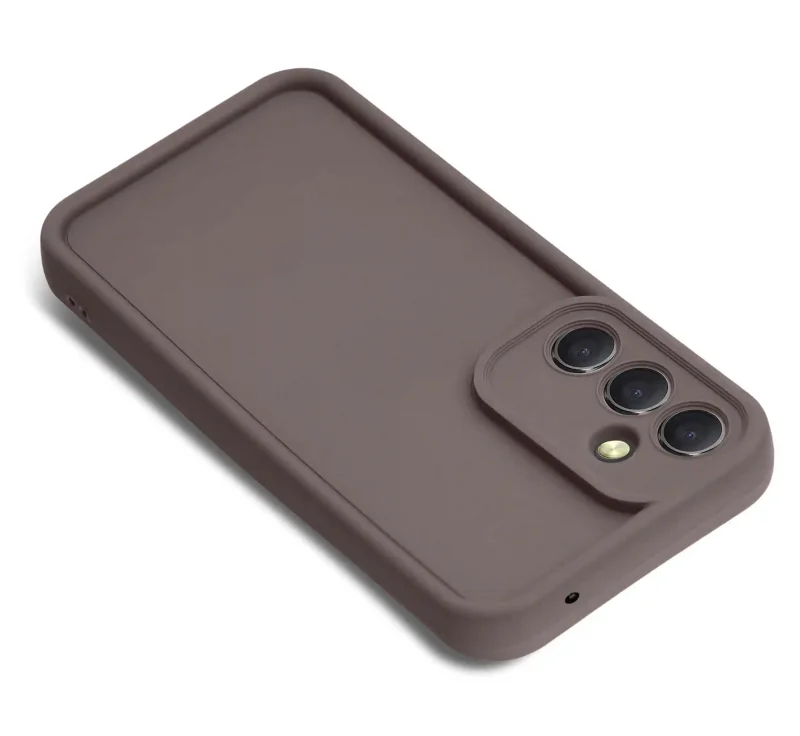 etui-do-samsung-galaxy-m35-5g-brazowe-wzmacniane-silikonowe-ze-szklem