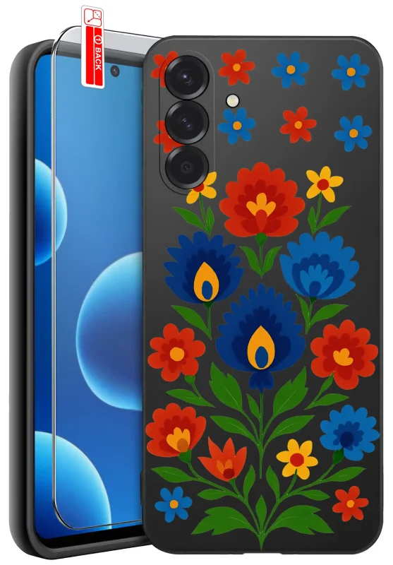 etui-do-samsung-galaxy-a56-5g-rozne-wzory-ludowe-ze-szklem