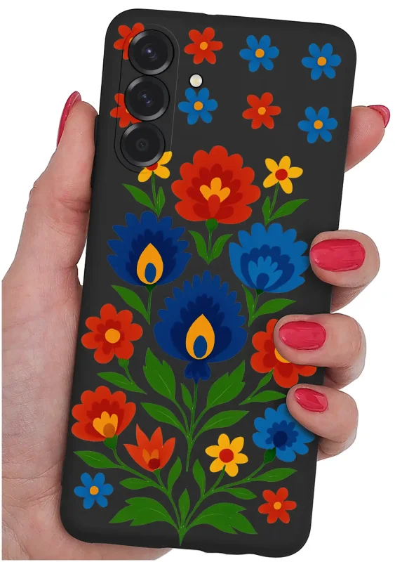 etui-do-samsung-galaxy-a56-5g-rozne-wzory-ludowe-ze-szklem
