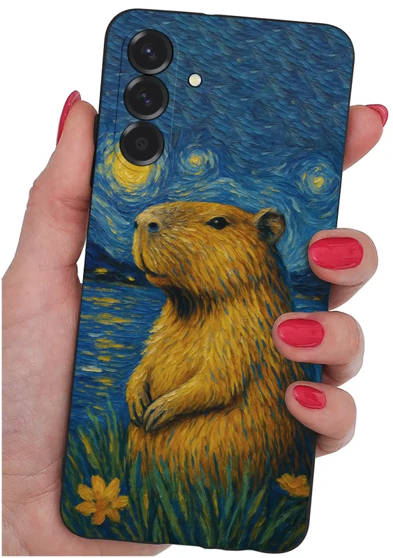 etui-do-samsung-galaxy-a56-5g-rozne-wzory-z-kapibara-ze-szklem