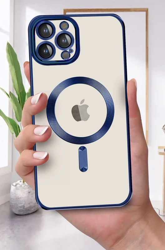 etui-do-iphone-15-pro-magsafe-niebieska-ramka-ze-szklem