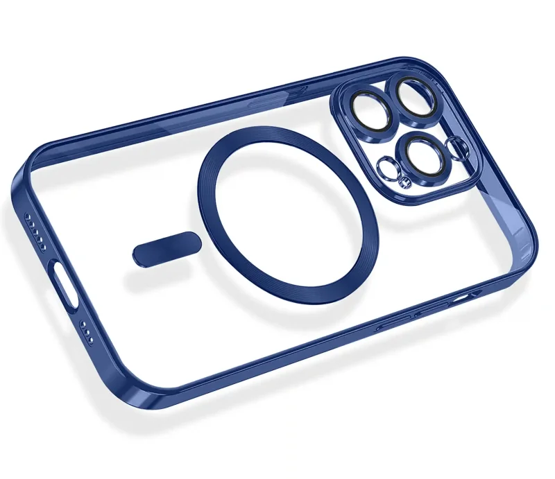 etui-do-iphone-15-pro-magsafe-niebieska-ramka-ze-szklem
