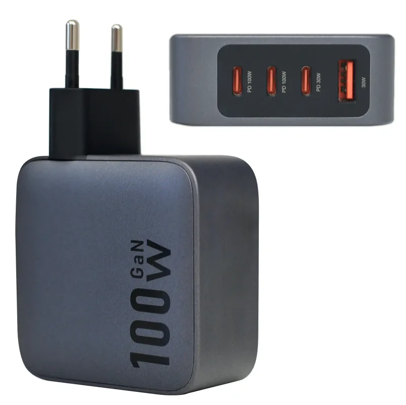 ladowarka-sieciowa-wieloportowa-100w-usb-a-usb-c-szara