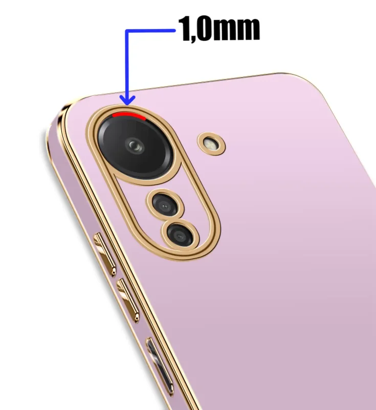 etui-do-xiaomi-redmi-13-poco-c65-ze-zlota-ramka-fioletowe-ze-szklem