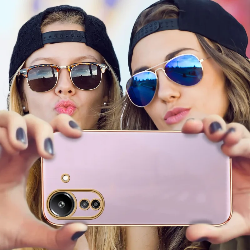 etui-do-xiaomi-redmi-13-poco-c65-ze-zlota-ramka-fioletowe-ze-szklem