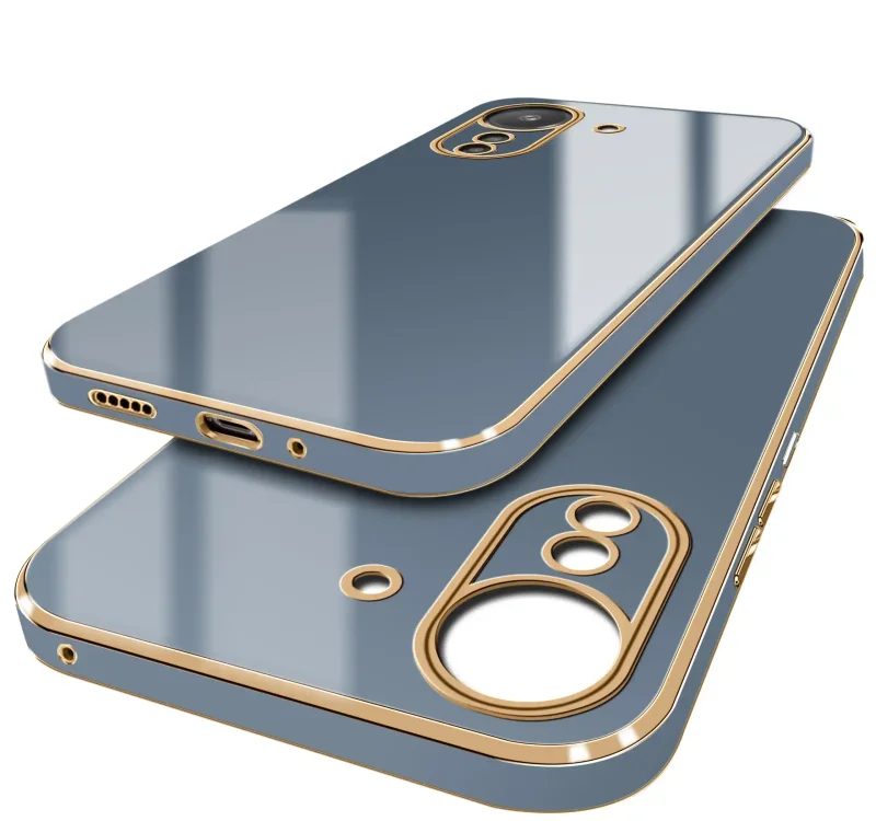 etui-do-xiaomi-redmi-13-poco-c65-ze-zlota-ramka-szaroniebieskie-ze-szklem