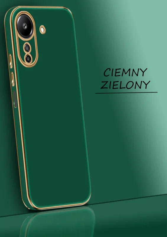 etui-do-xiaomi-redmi-13-poco-c65-ze-zlota-ramka-zielone-ze-szklem