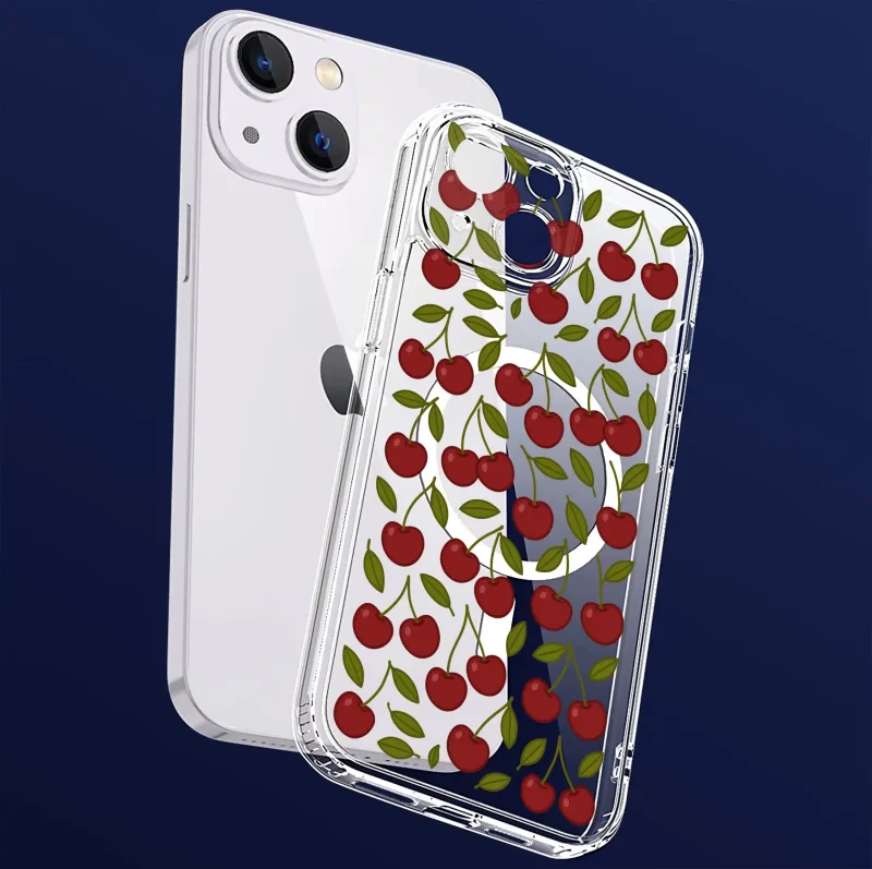 etui-do-iphone-13-14-magsafe-przezroczyste-rozne-wzory-malowane-ze-szklem