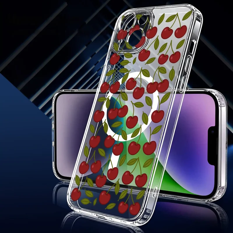 etui-do-iphone-13-14-magsafe-przezroczyste-rozne-wzory-malowane-ze-szklem