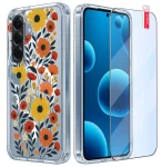 Etui do Samsung Galaxy A56 Magsafe przeźroczyste różne wzory malowane ze szkłem