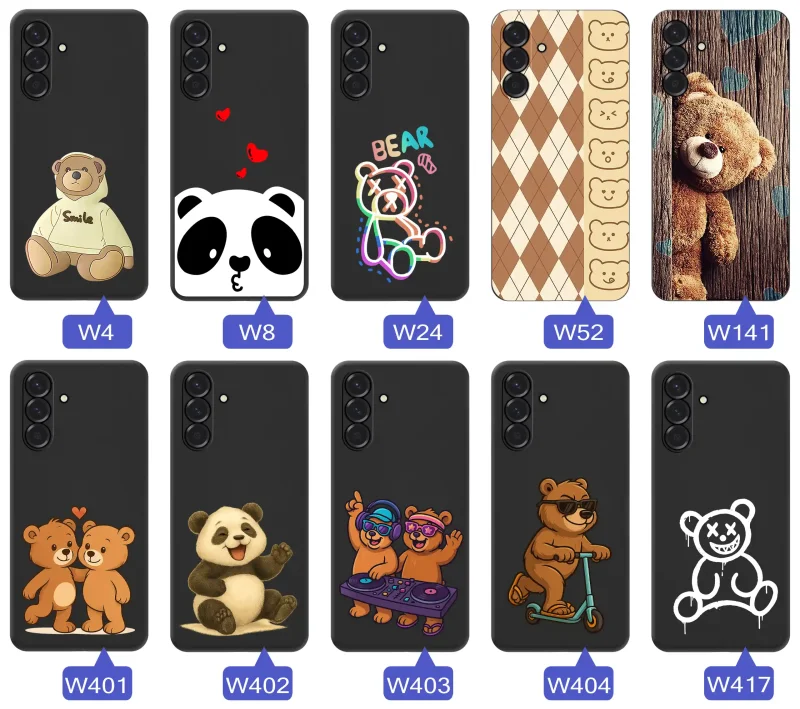 etui-do-samsung-galaxy-a36-5g-rozne-wzory-z-misiem-ze-szklem