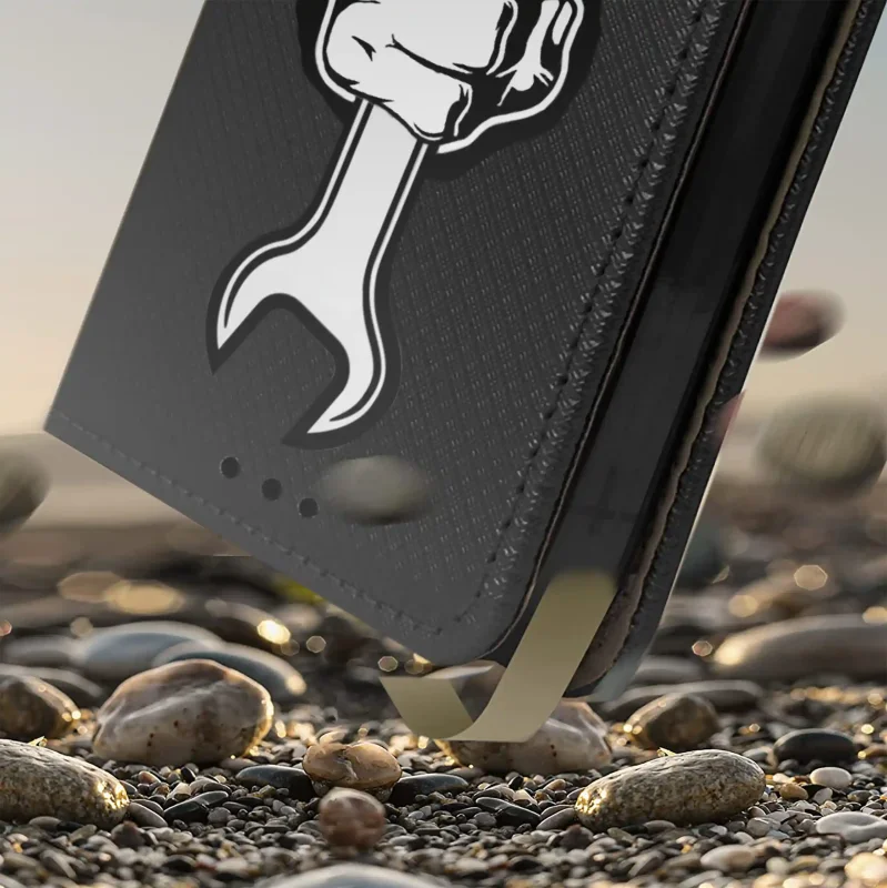 etui-do-xiaomi-redmi-note-14-4g-zamykane-malowane-wzor-meski-ze-szklem