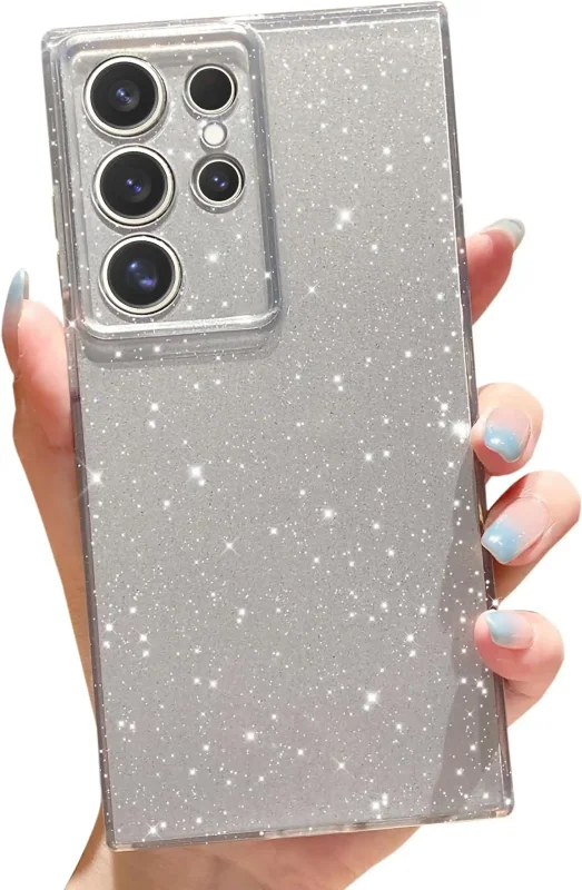 etui-do-samsung-galaxy-s24-ultra-bezbarwne-z-brokatem-ze-szklem