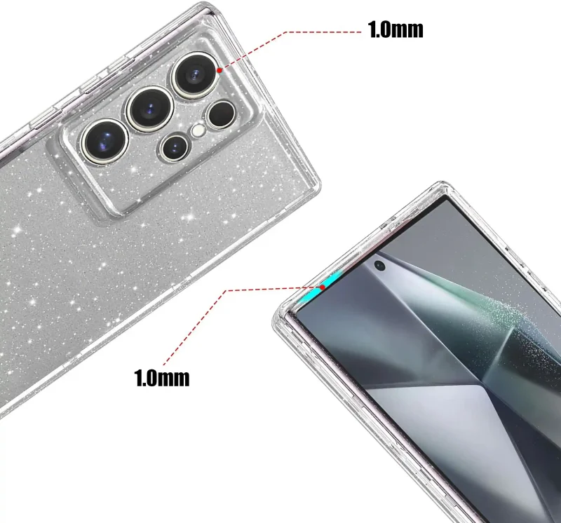 etui-do-samsung-galaxy-s24-ultra-bezbarwne-z-brokatem-ze-szklem