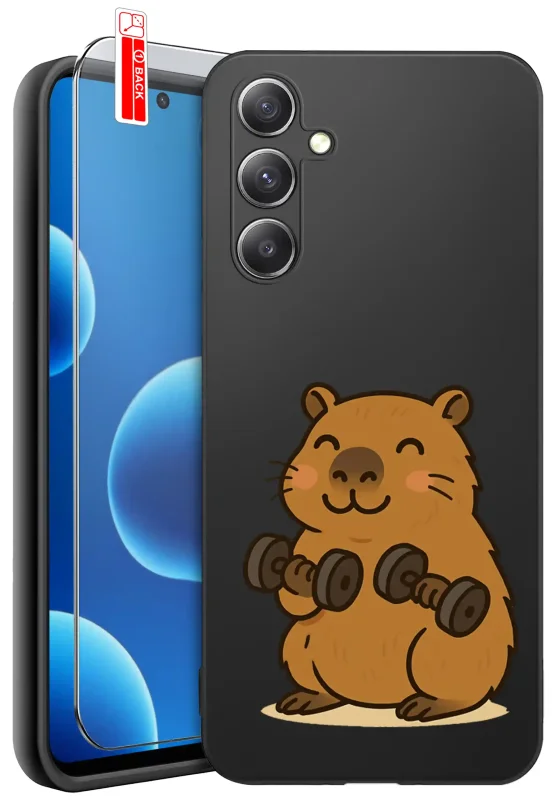 etui-do-samsung-galaxy-s25-rozne-wzory-z-kapibara-ze-szklem