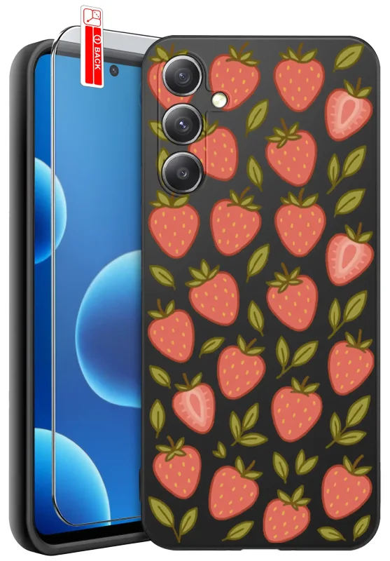 etui-do-samsung-galaxy-s25-rozne-wzory-z-owocami-ze-szklem