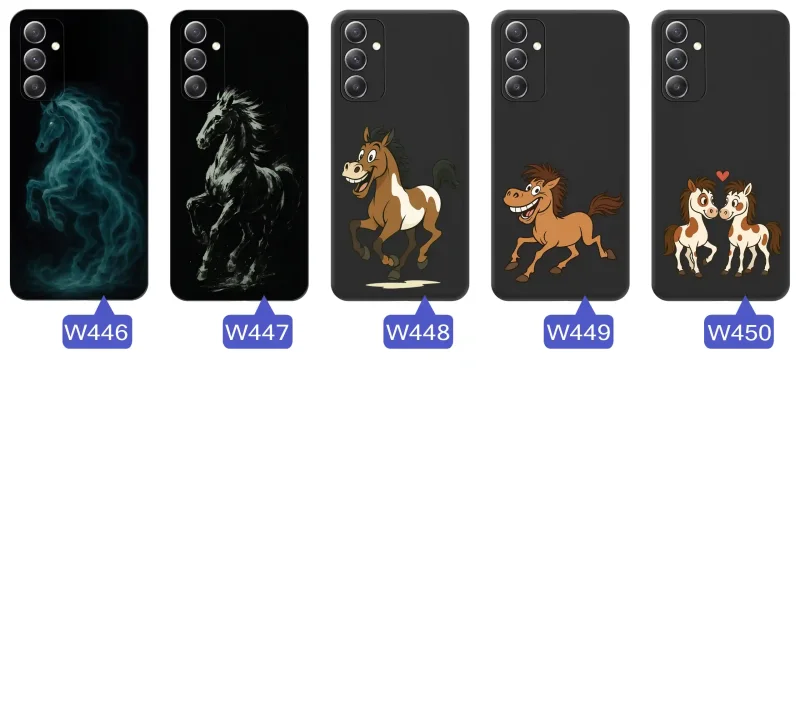 etui-do-samsung-galaxy-m15-5g-rozne-wzory-z-koniem-ze-szklem