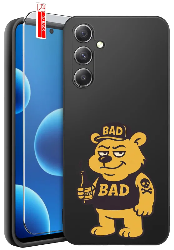 etui-do-samsung-galaxy-a14-5g-rozne-wzory-z-misiem-ze-szklem