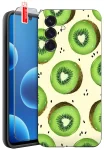 Etui do Samsung Galaxy M16 5G różne wzory z owocami ze szkłem