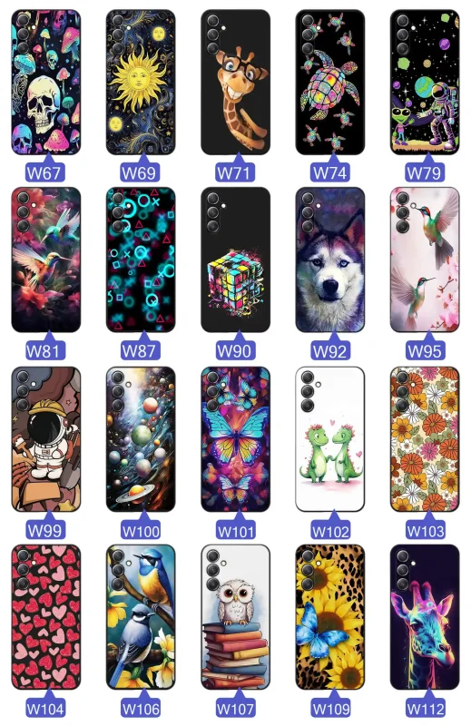 etui-do-samsung-galaxy-m16-5g-rozne-wzory-kolorowe-ze-szklem