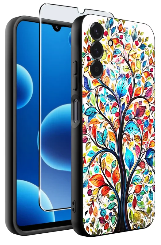 etui-do-samsung-galaxy-m16-5g-rozne-wzory-kolorowe-ze-szklem
