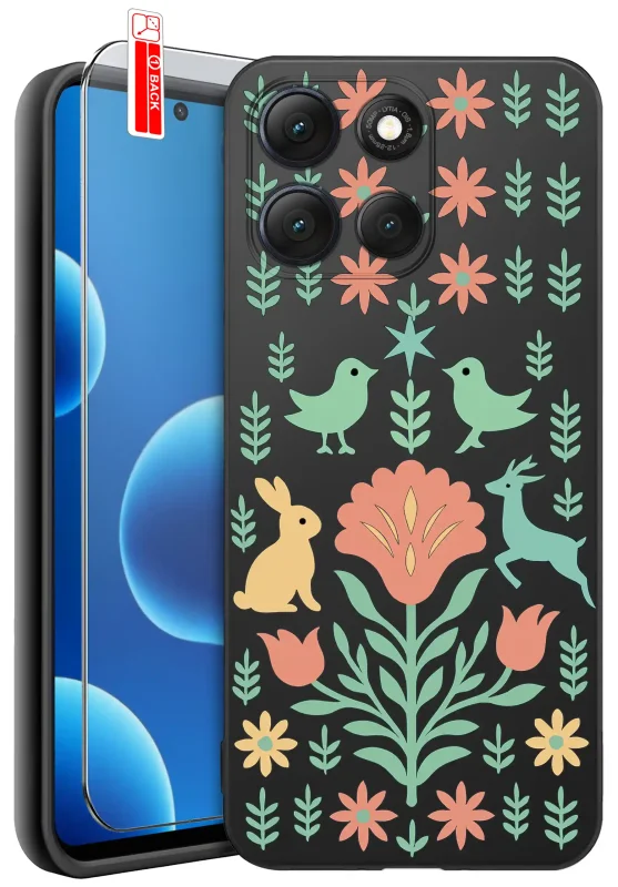 etui-do-motorola-moto-g86-rozne-wzory-ludowe-ze-szklem