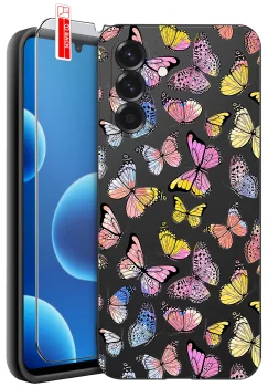 Etui do Samsung Galaxy A17 | A18 | A26 5G różne wzory dla dziewczynki ze szkłem
