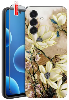 Etui do Samsung Galaxy A17 | A18 | A26 5G różne wzory damskie ze szkłem
