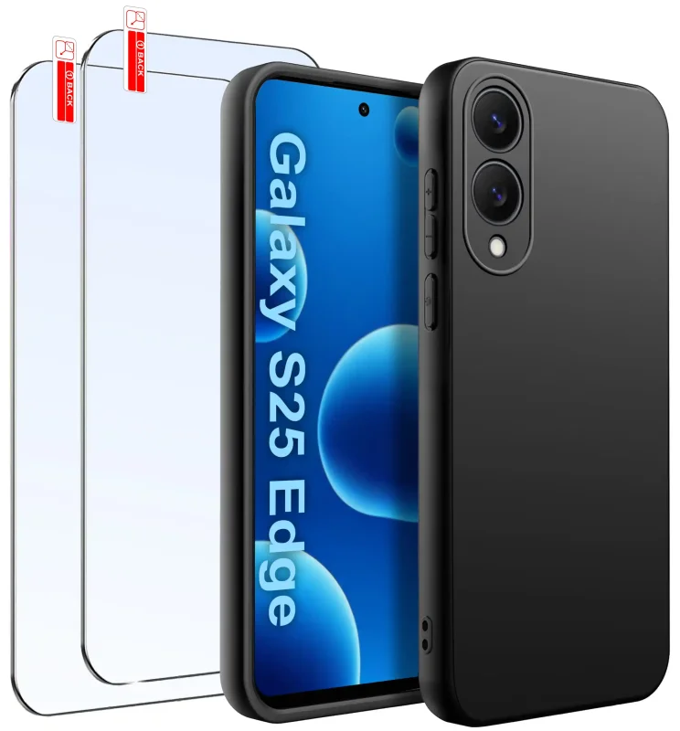etui-do-samsung-galaxy-s25-edge-czarne-matowe-z-zestawem-2-szkiel