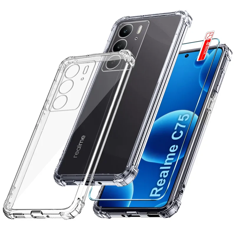 etui-do-realme-c75-przezroczyste-ze-szklem