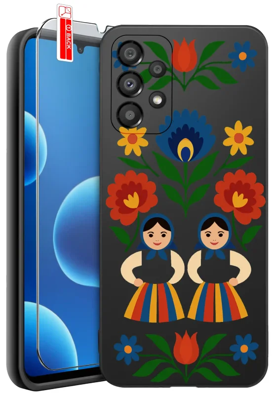 etui-do-samsung-galaxy-a33-5g-rozne-wzory-ludowe-ze-szklem