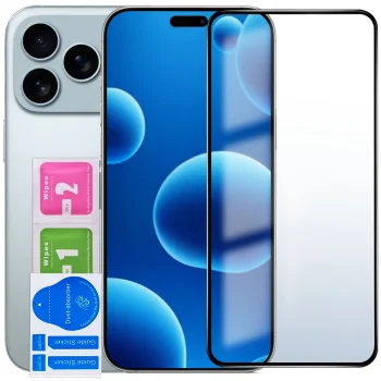 Szkło hartowane 5D do iPhone 16 Pro Max / 17 Pro Max / 18 Pro Max na cały ekran