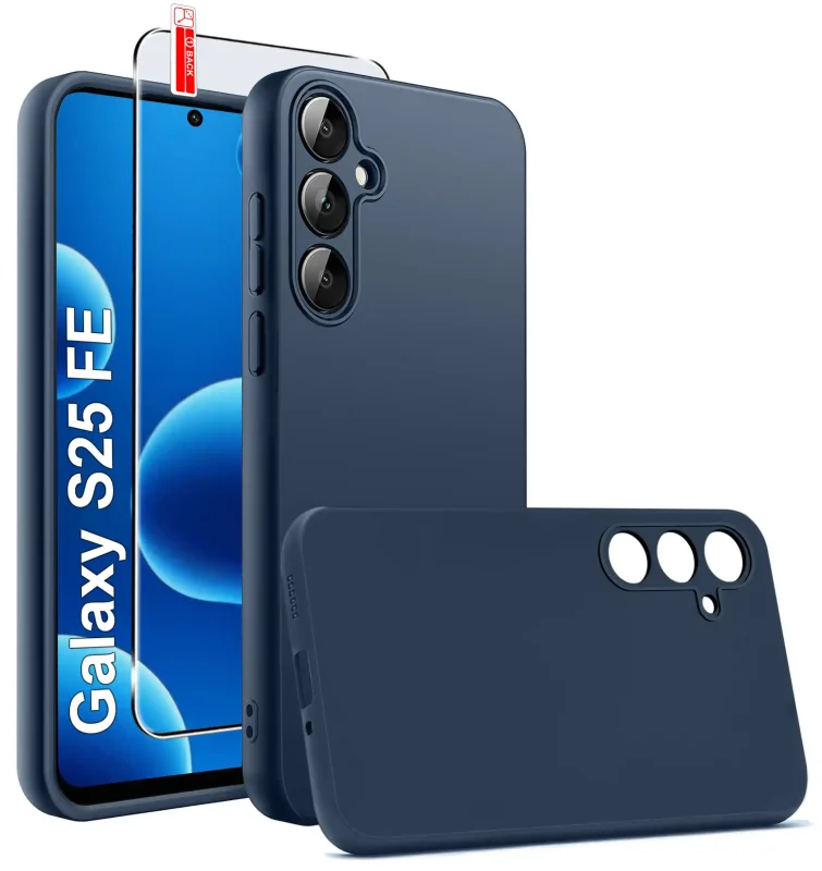 etui-do-samsung-galaxy-s25-fe-granatowe-matowe-ze-szklem