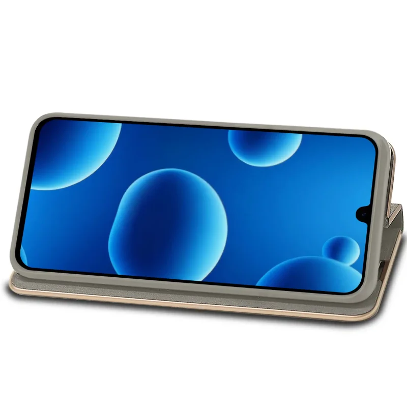 etui-do-samsung-galaxy-a17-5g-eleganckie-zamykane-szare-ze-szklem