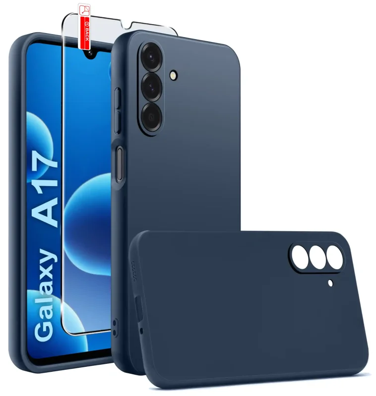 etui-do-samsung-galaxy-a17-5g-granatowe-matowe-ze-szklem