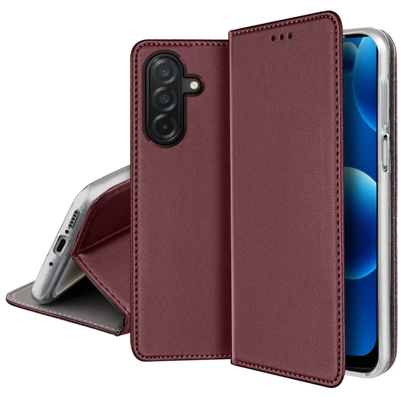 etui-do-samsung-galaxy-a17-burgundowe-magnetyczne-zamykane-ze-szklem