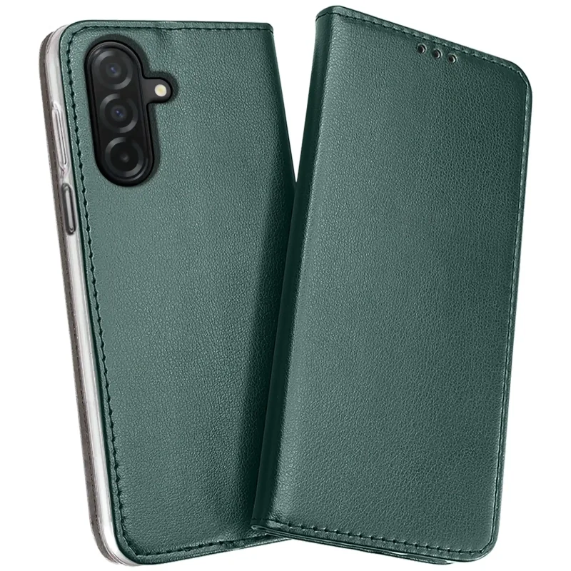 etui-do-samsung-galaxy-a17-zielone-magnetyczne-zamykane-ze-szklem