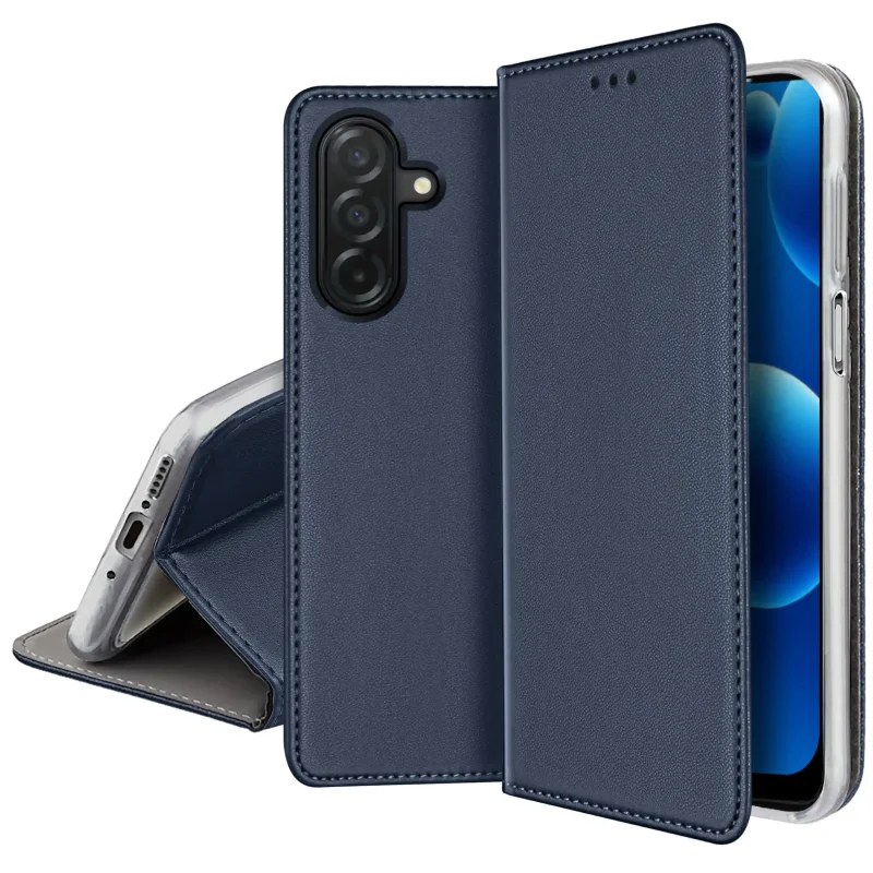 etui-do-samsung-galaxy-a17-granatowe-magnetyczne-zamykane-ze-szklem