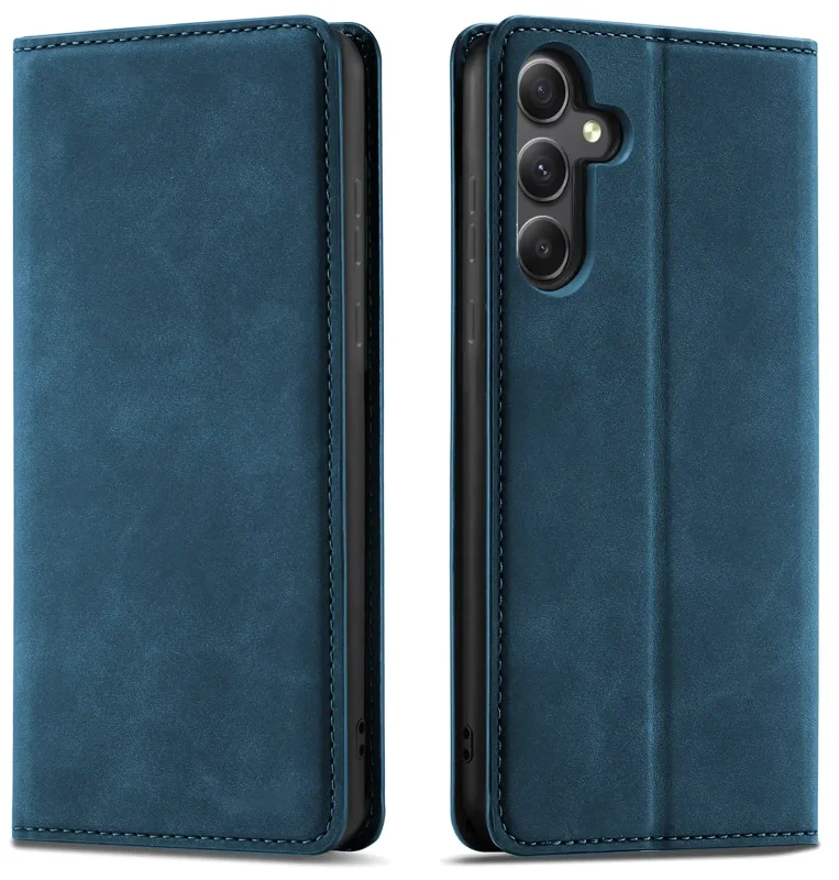 etui-do-samsung-galaxy-a36-a37-5g-skorzane-velvet-zamykane-granatowe-ze-szklem