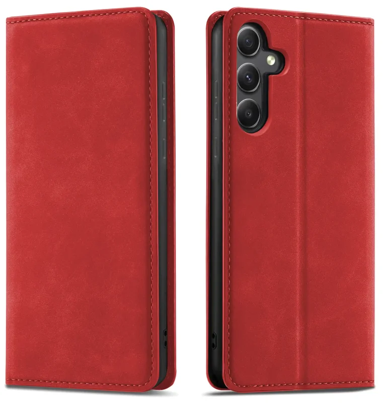 etui-do-samsung-galaxy-a36-a37-5g-skorzane-velvet-zamykane-czerwone-ze-szklem