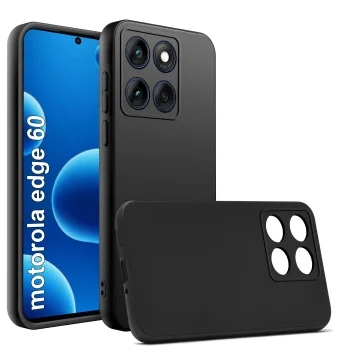 Etui do Motorola Moto Edge 60 / 60 Fusion czarne matowe