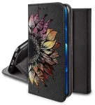 Etui do Motorola Edge 60 Pro 5G zamykane malowane wzór kwiat
