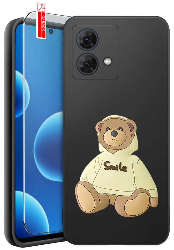 etui-do-motorola-moto-g84-5g-rozne-wzory-z-misiem-ze-szklem
