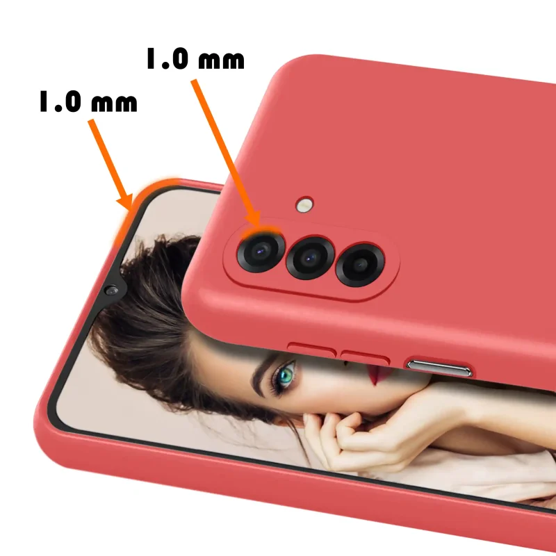 etui-do-samsung-galaxy-a17-5g-czerwone-silikonowe-ze-szklem
