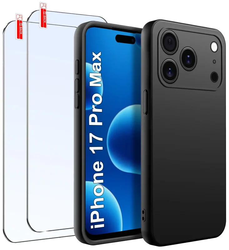 etui-do-iphone-17-pro-max-czarne-matowe-z-zestawem-2-szkiel